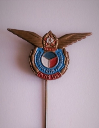 SVAZARM Mistrovství ČSSR v letecké akrobacii Plzeň 1961